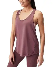 On Running Focus Tank Top Racerback Relaxed Fit Workout Soft Cherry Pink S NWT