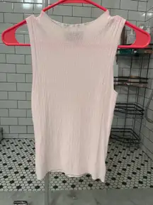 White Stretchy Tank Top Size Small