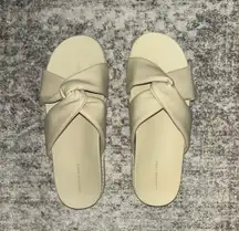 Cream Sandals