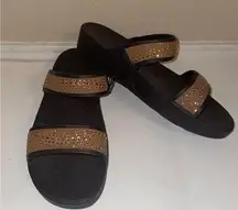 New Olivia Miller brown sandals