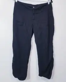 Lucy Activewear Capri Pants Ruched Leg