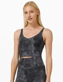 Lululemon Align Tank Top Diamond Dye Pitch Grey Graphite Athletic Yoga Size 2