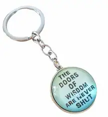 The Doors Of Wisdom Are Never Shut Handbag Charm