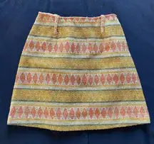 VTG 60’s Tweed Mini Skirt w/ Belt Loops!