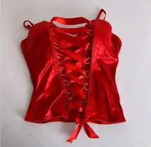 Spirit  red corset large