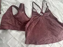 Gymshark Set Tank Top And Sports Bra