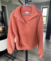 SO Cropped Sherpa Sweater