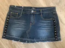 Vintage 1990’s  Denim jean Mini Skirt