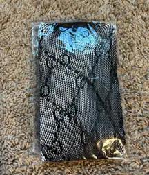 "Cc" black fish net leggings