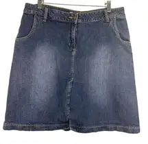 Stetson Denim Jean Skirt Size Large