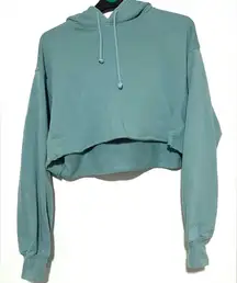 Aritzia TNA AiryAF Fleece Crop Hoodie 2