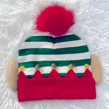 Christmas elf beanie w/bells