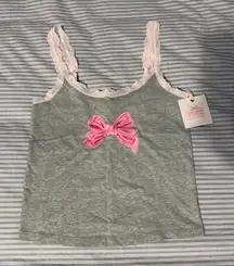 PINK X LoveShackFancy Cotton Cami