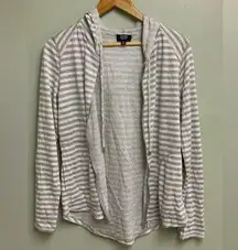 Jones NY Striped Hoodie