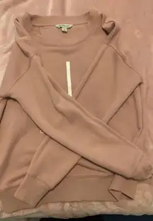 pink/nude sweatshirt