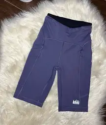 REI Co-op Swiftland 9" purple Running Shorts Sz XS