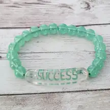 Stretch Bracelet with Success Charm
