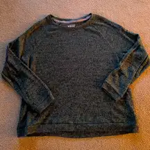 NWOT MUK LUKS RIBBED KNIT LONG SLEEVE TOP