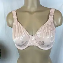 Soma Pale Pink Elena Unlined Underwire Bra 36D