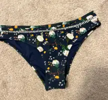 Cupshe Floral Bikini Bottoms