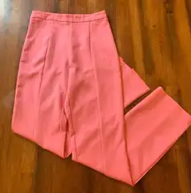 Do + Be Pants Women’s Small Barbie Pink flair w/ slit hem in front pants