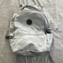 Lululemon white camo backpack