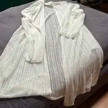 long cardigan made of Italian yarn.  Women’s medium. GUC