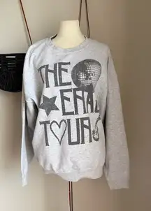 Taylor Swift The Eras Tour Live in Concert Crewneck, Size XL