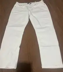 Banana Republic Cream Denim Pants