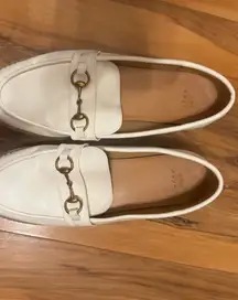 Women's White Loafers