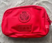 Lululemon Team Canada Future Legacy Mini Belt Bag Red 1L Recycled Content Adjust