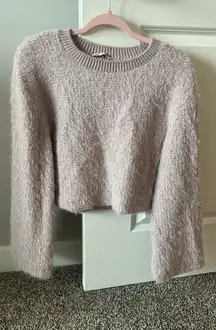 Zara Pink Fuzzy Sweater