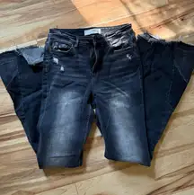 Buckle High Rise Super Flare Jeans