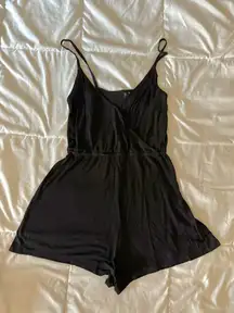 H&M Black Romper