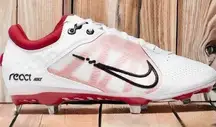 Nike  Hyperdiamond 4 Elite React Softball Cleat University Red White Women’s 9