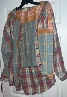 easel Oversized Flannel