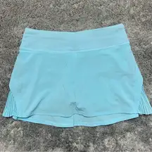 NWOT Lululemon Play Off The Pleats Skirt *Blue Glow