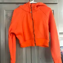 Lululemon Scuba full zip cropped hoodie