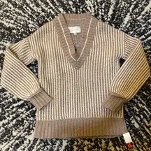 Brochu Walker Jessen Striped Wool and Cashmere Sweater size XS