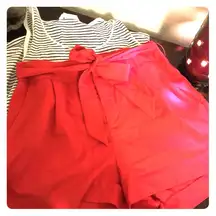 NWT Red Bebe shorts