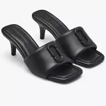 MARC JACOBS 
THE LEATHER
J MARC HEELED SANDAL