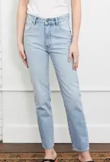 Rollas Denim - “Miller Mid High Rise Slim” in Horizon Blue - NWT *Sample Piece