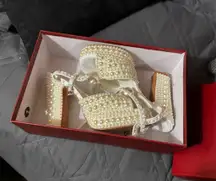 Pearl Healed bridal shoes