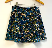 Kate Spade Saturday Camo Floral‎ Mini Skirt – Size 2