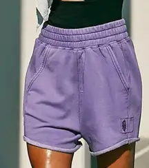 NWT Free People All Star Solid Shorts in Super Berry