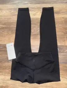 Lululemon Wunder Under SmoothCover High Rise 25” Black Size 4 NWT