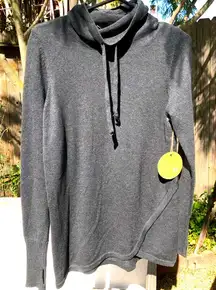 AKINI Long Sleeve Cowl Neck TUNIC Top Sweater S