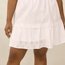 J. Crew white eyelet skirt NWT