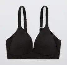 Sunnie By Aerie Real Good Black Wireless Bra Size 36C Bralette Pull On Very GUC