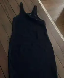 Banana Republic Black Midi Dress